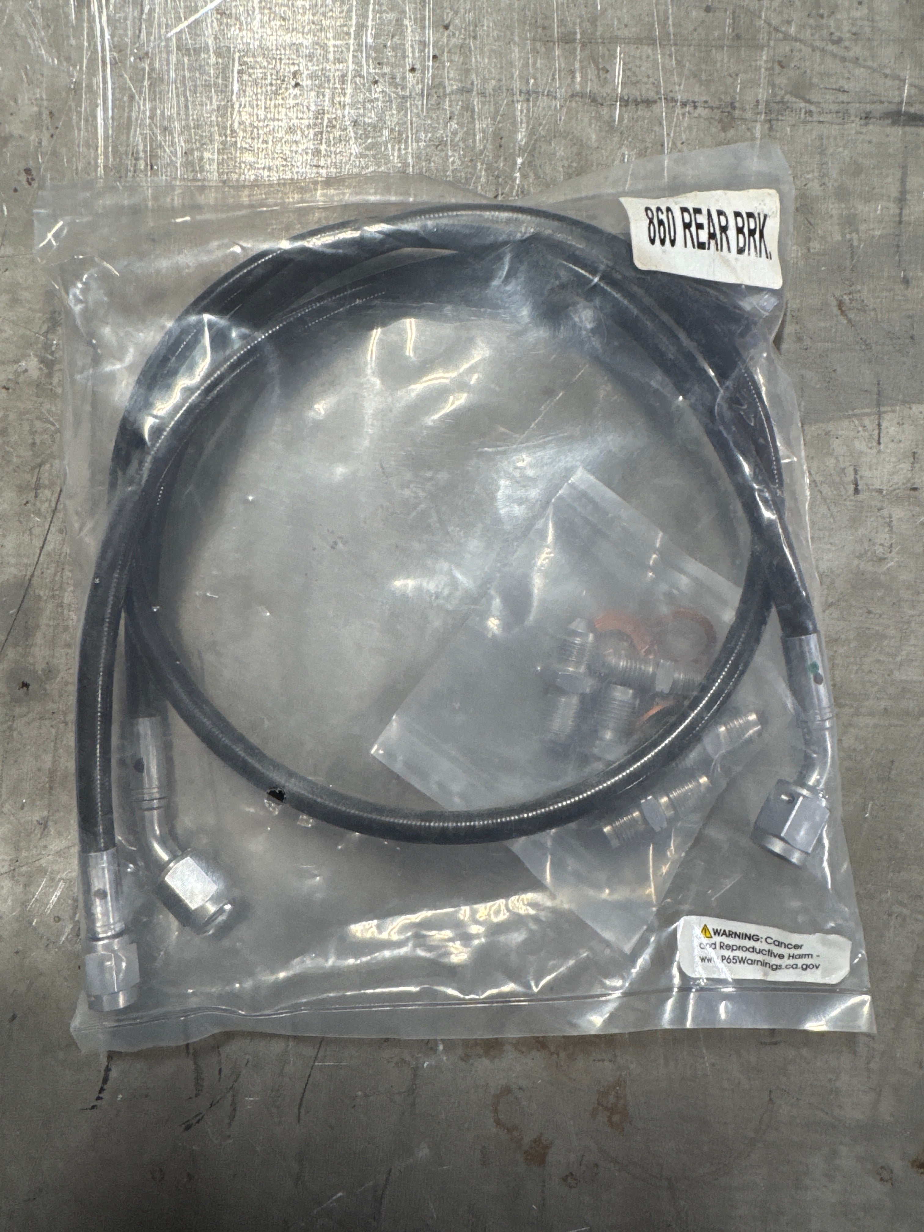 Rear Brake Line Kit for Drum Brakes