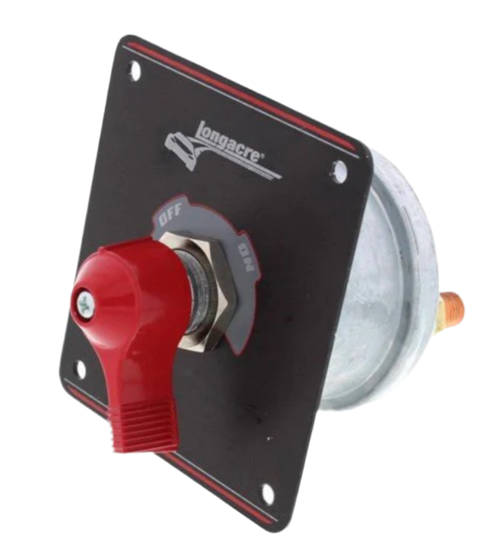 Longacre Battery Disconnect
Panel Black 4 Post