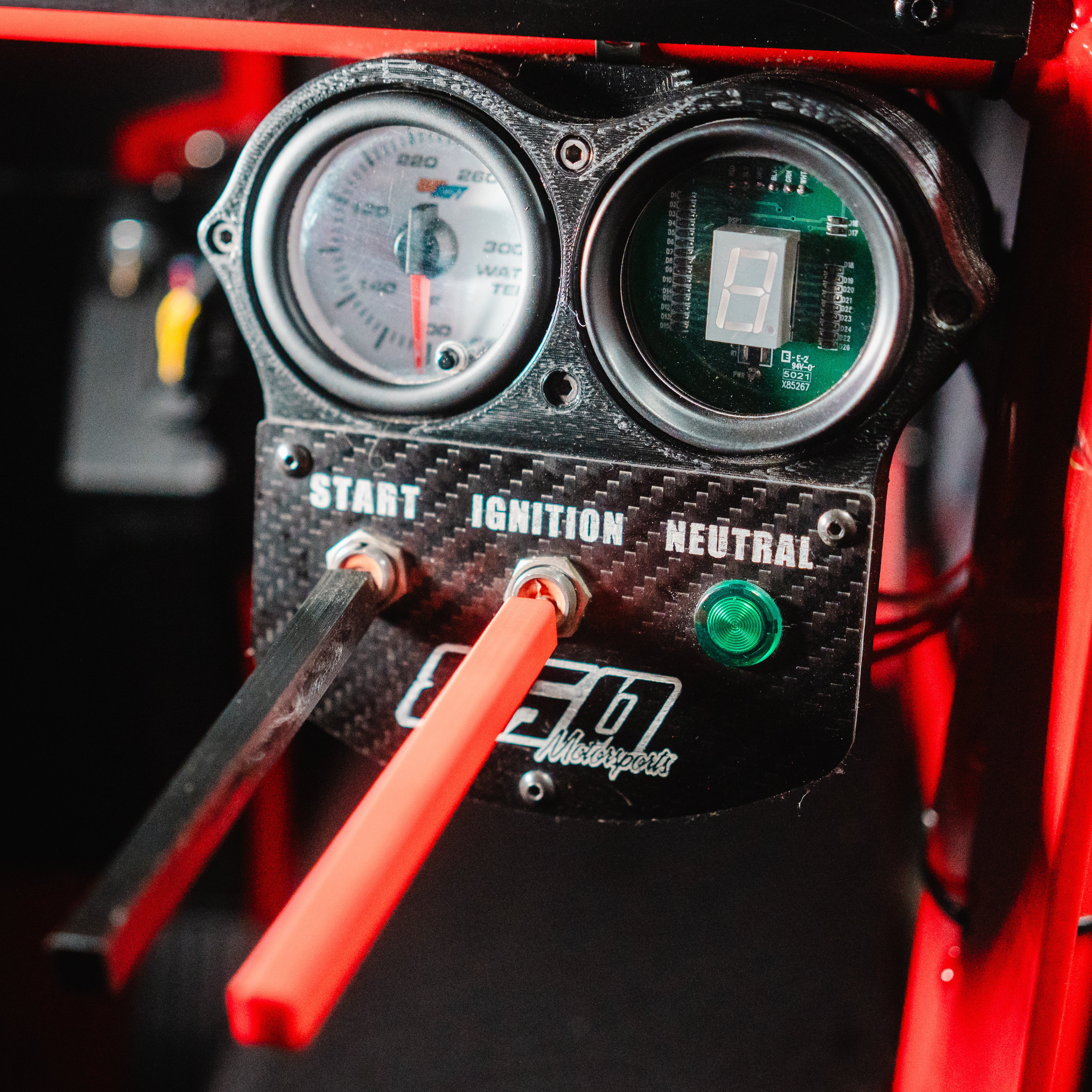 FZ09 and MT09 Gauge Cluster / Switch Panel | 860 Motorsports