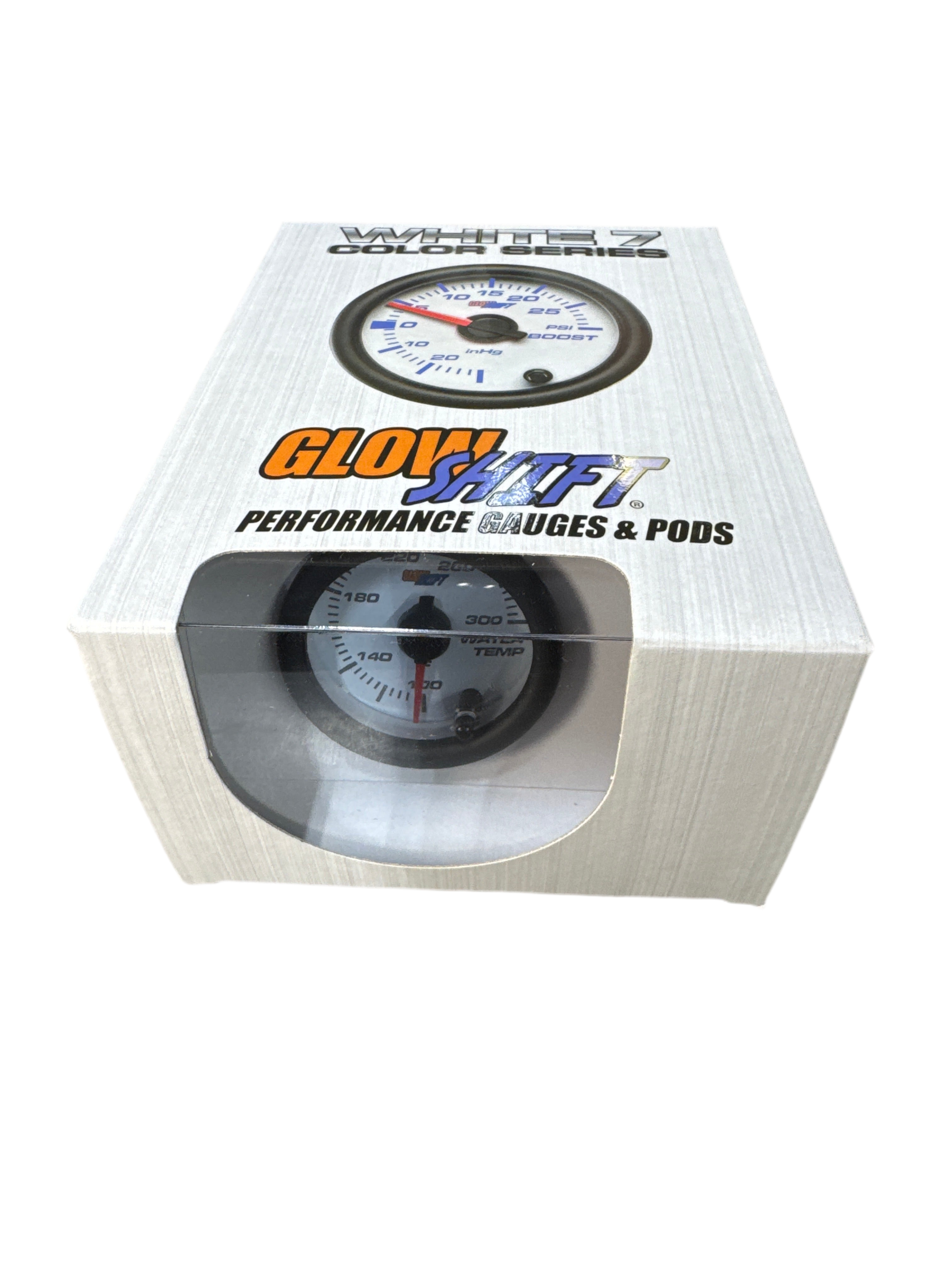 Volt Gauge | High Low Warning White Gauge - GLOW Shift / US Legends Car