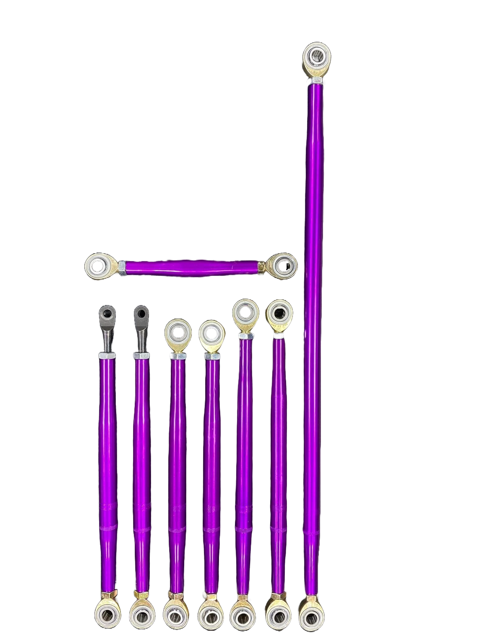 Set of Anodized Radius Rods – 860 Motorsports