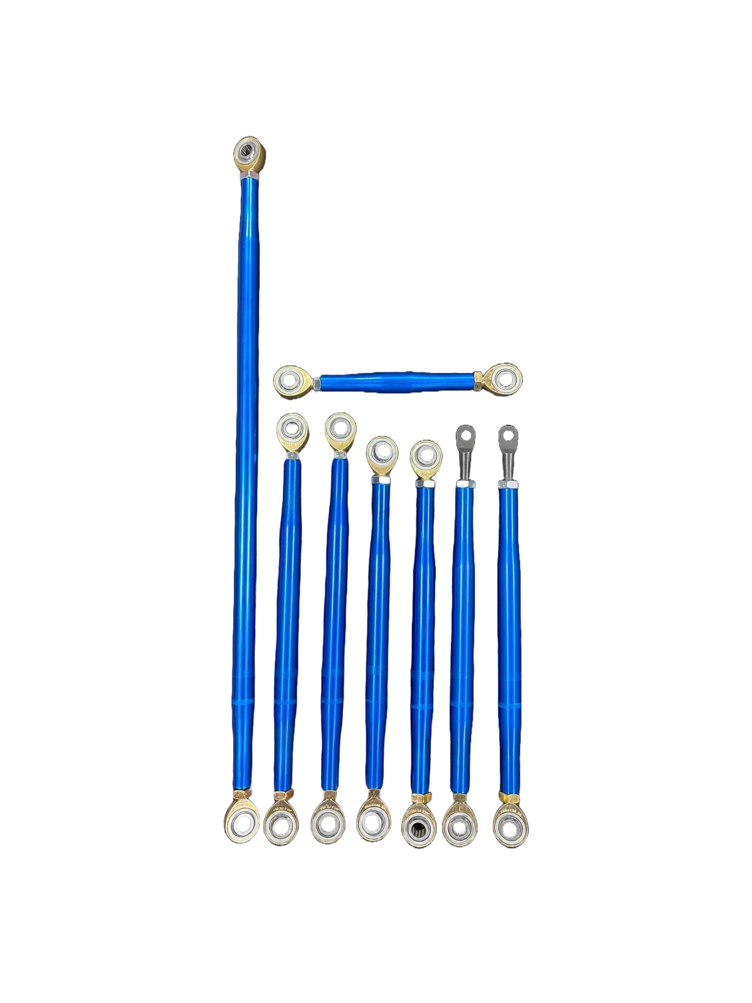 Set of Anodized Radius Rods
